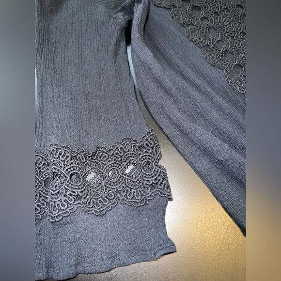 La Blanca Island Fare Tunic Swim Coverup crochet Detailed size Small EUC - Picture 2 of 4